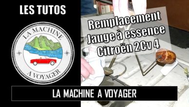 Tuto 2CV Remplacement Jauge 2CV