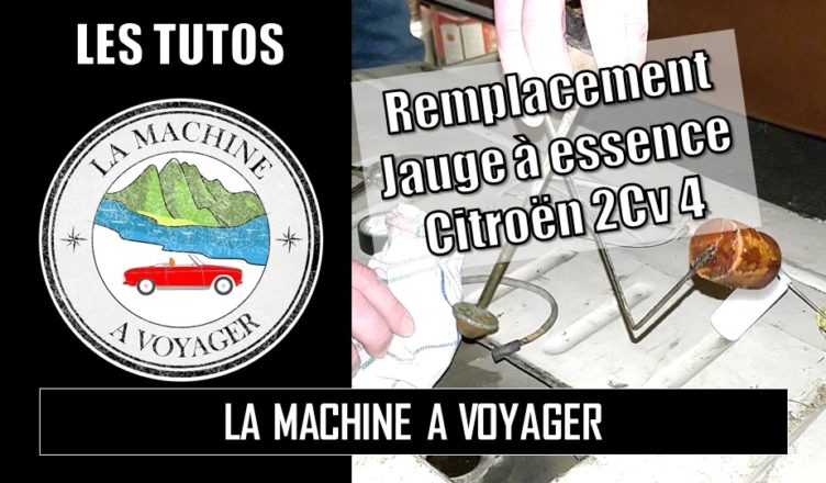 Tuto 2CV Remplacement Jauge 2CV